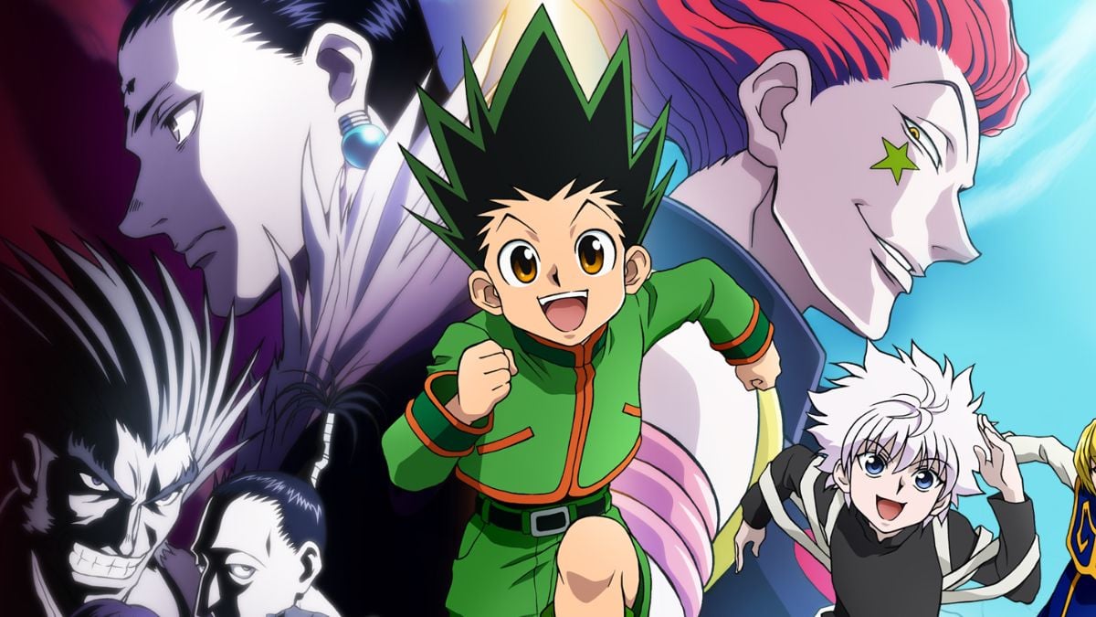 Hunter x Hunter official anim adaptation art work from Viz Media