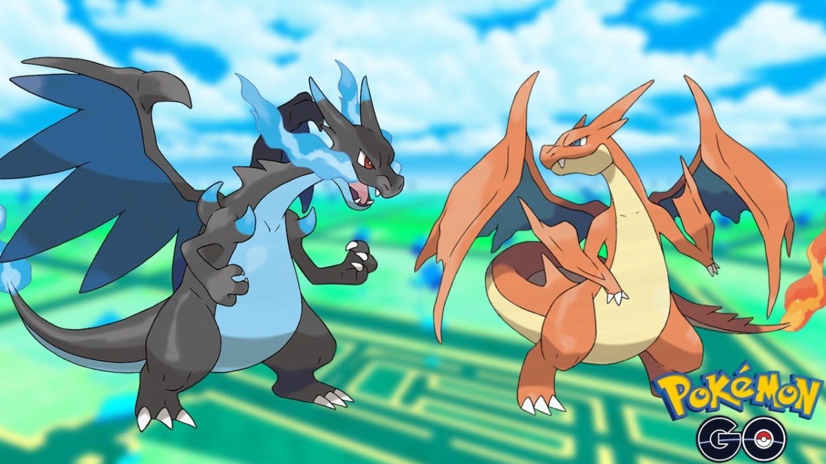 Mega Charizard X and Y Pokemon Go